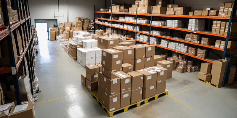 warehouse managed by ERP solution for wholesalers